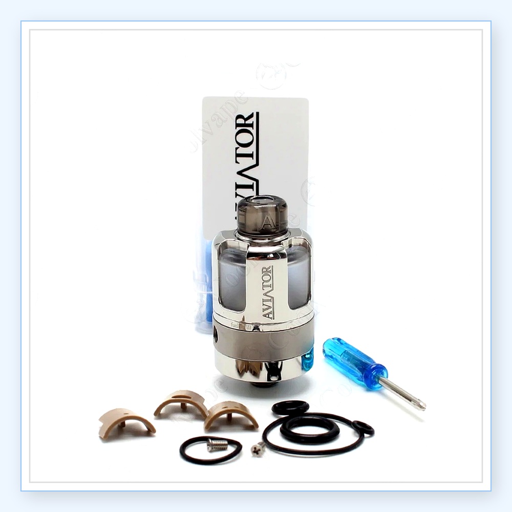 울프쿨베이프 에비에이터 22mm RTA 아토마이저 3. - Vaping Air 리뷰 및 가격