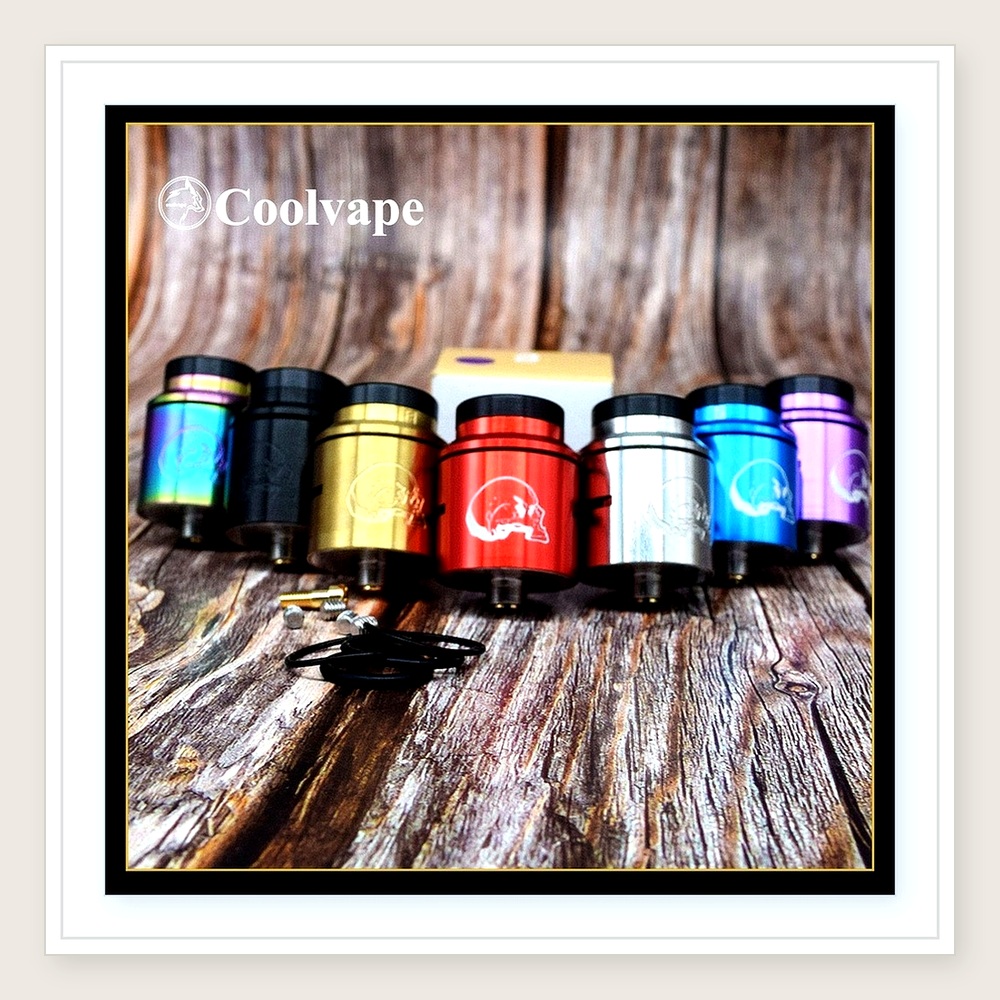 전자담배용 WOLFCOOL C2MNT RDA 베이프 분 - Accessories For Vaping 리뷰 및 가격