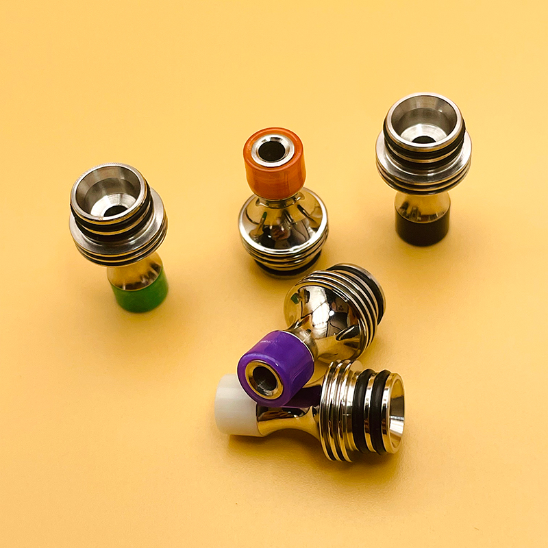 DSX 510 mtl 드립팁 스테인리스 스틸 광택 레진 - Accessories For Vaping 리뷰 및 가격