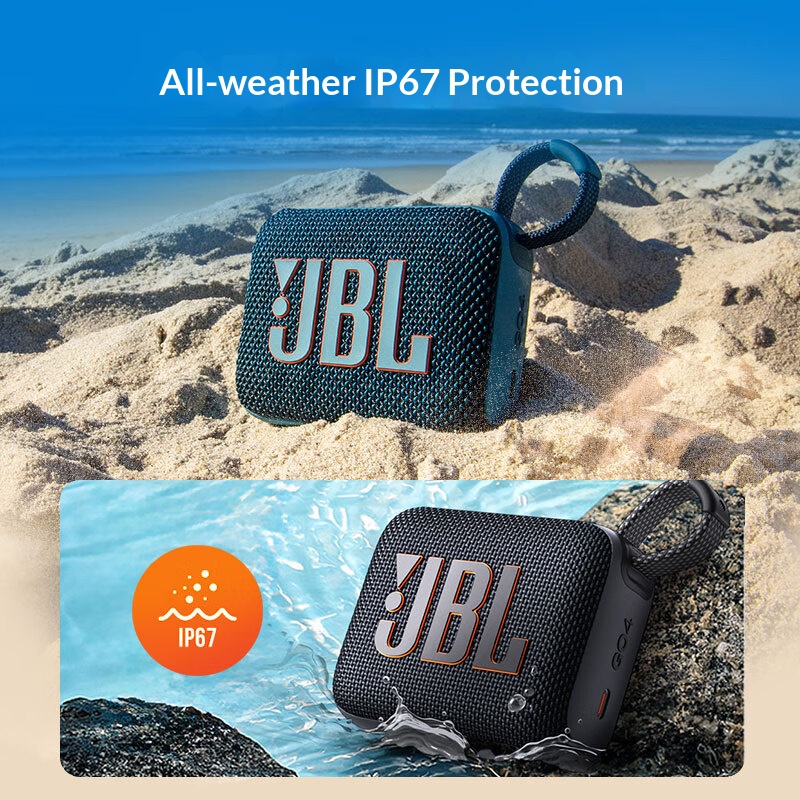JBL GO4: 먼지와 물에 강한 방수 스피커, 선명한 - Jbl Speaker Go 4 리뷰 및 가격